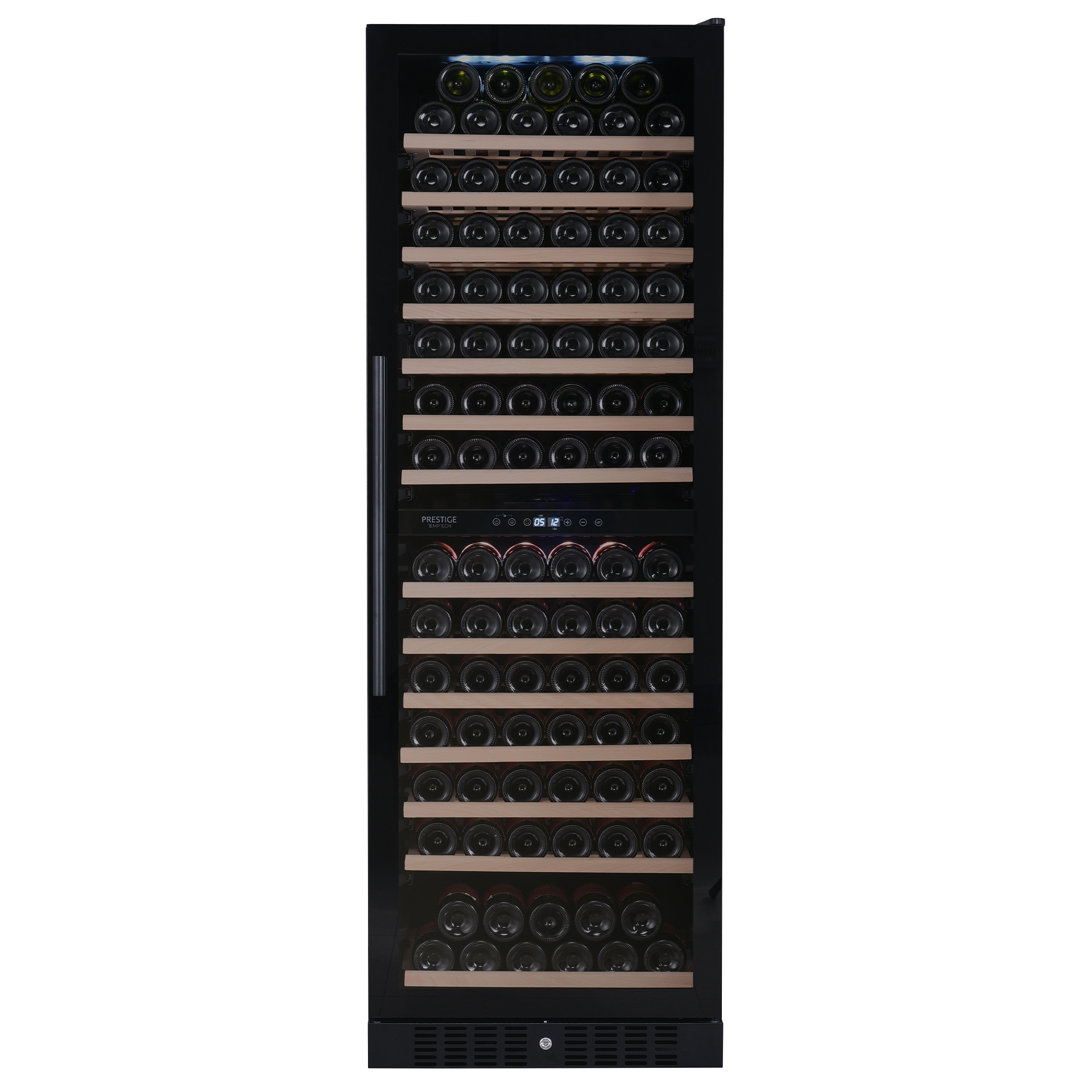 temptech prestige wijnkoelkast pres180db 166 flessen