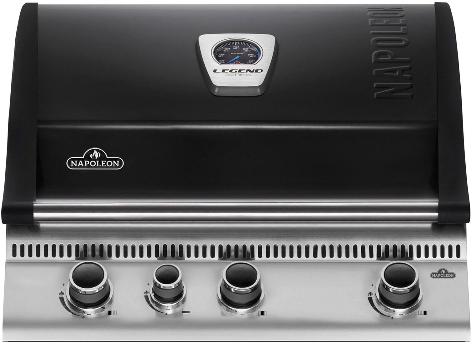 napoleon legend 485 inbouw gasbarbecue zwart