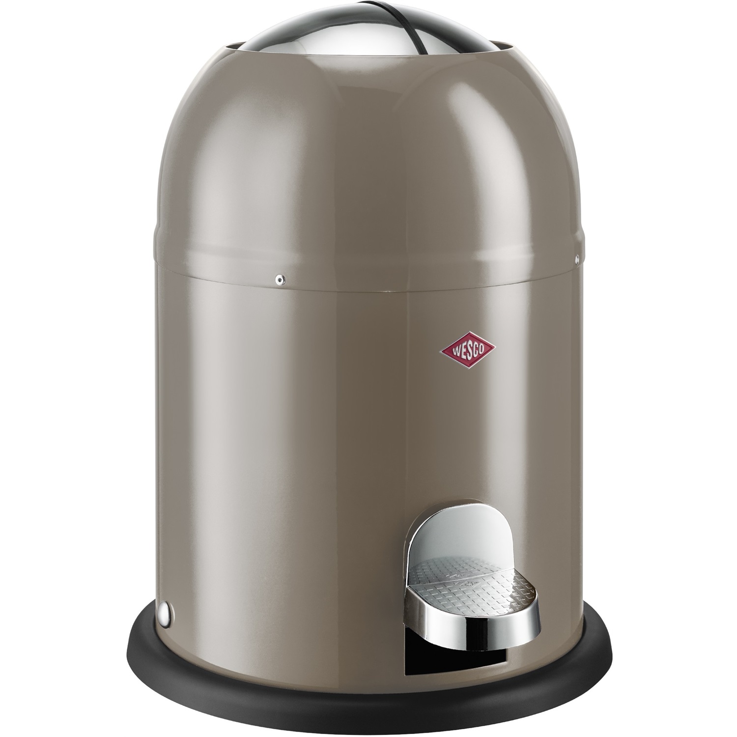 wesco-single-master-afvalemmer-warm-grey