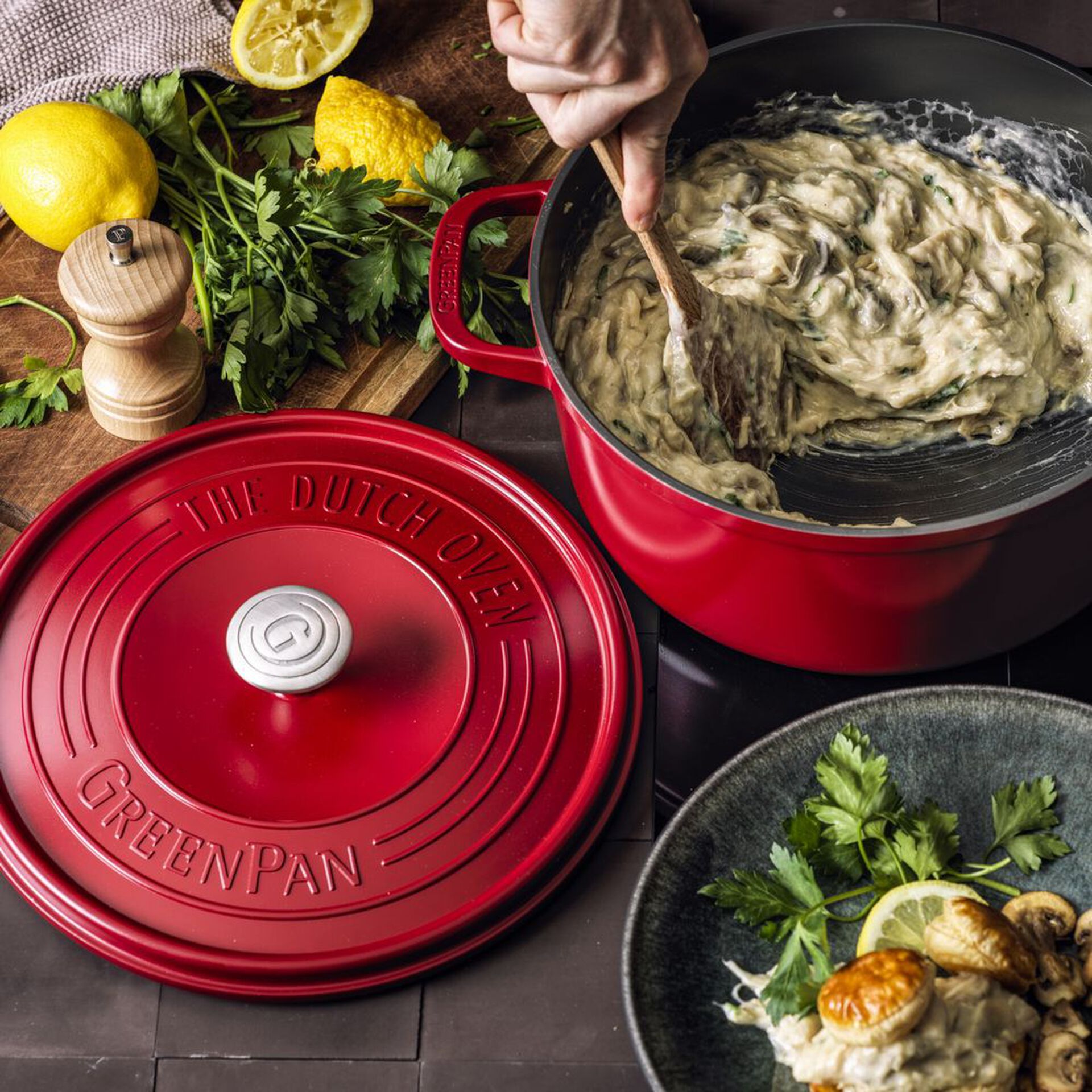 greenpan-featherweights-braadpan-26cm-rood