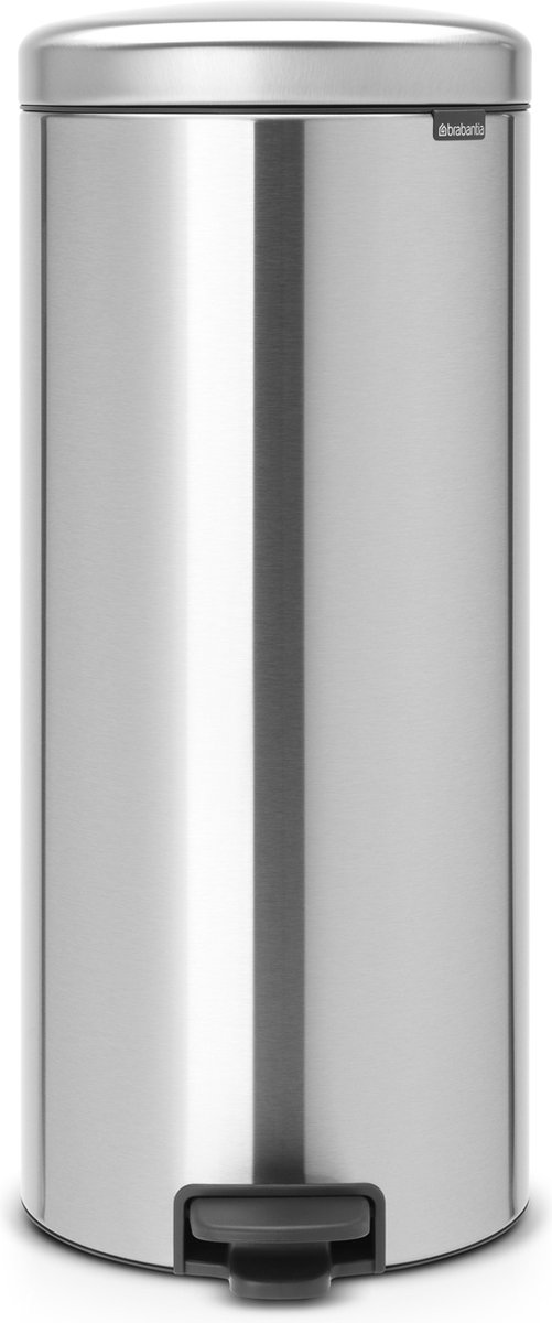 brabantia-newicon-pedaalemmer,-30l-matt-steel