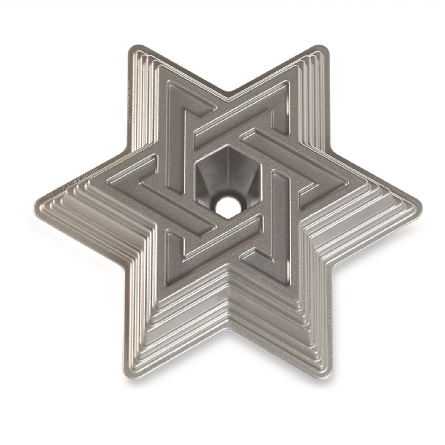 nordic-ware-star-david-tulbandvorm-26cm-zilver