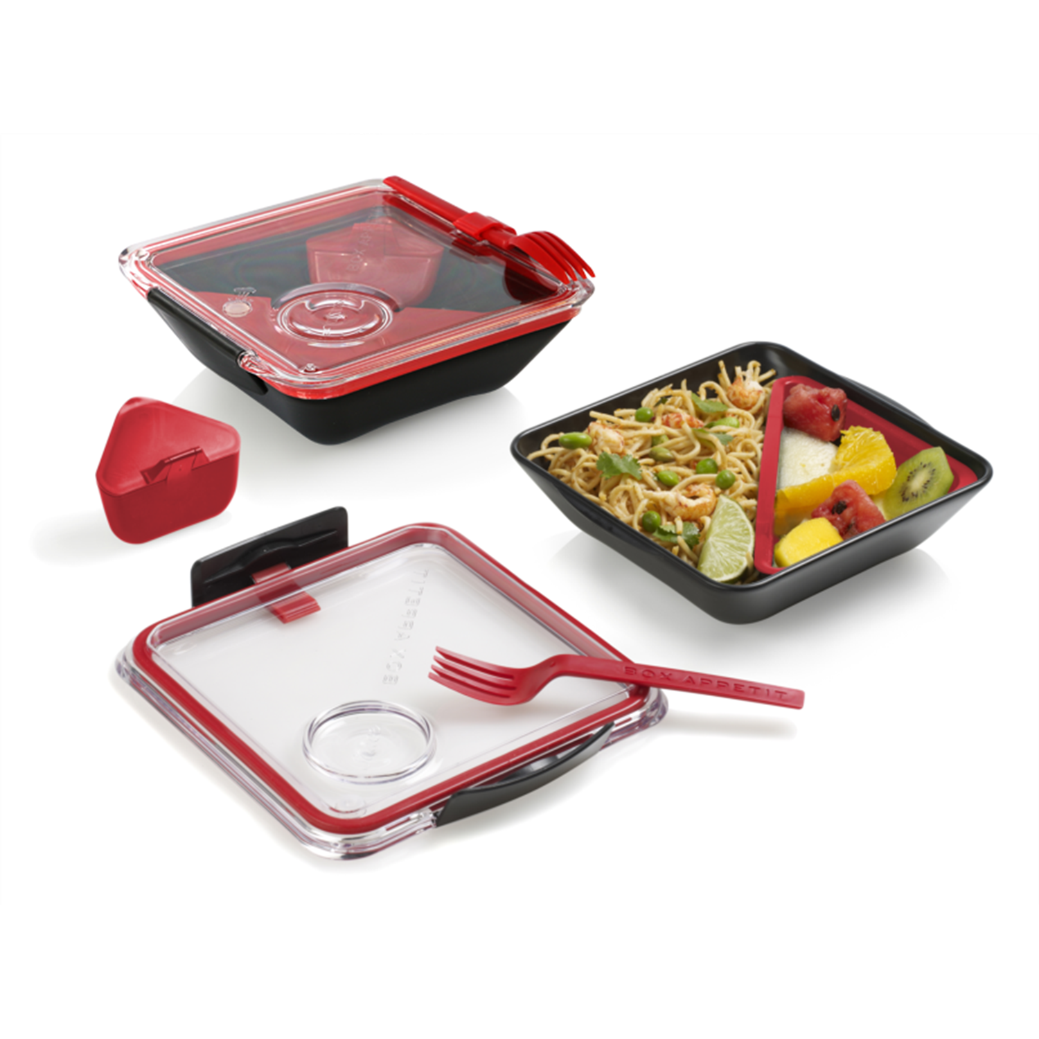 blackblum-box-appetit-lunchbox-vierkant-088l-roodzwart