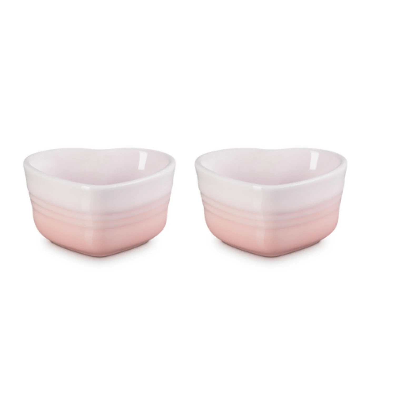 le-creuset-ramekin-hart-set,-shell-pink-2st2