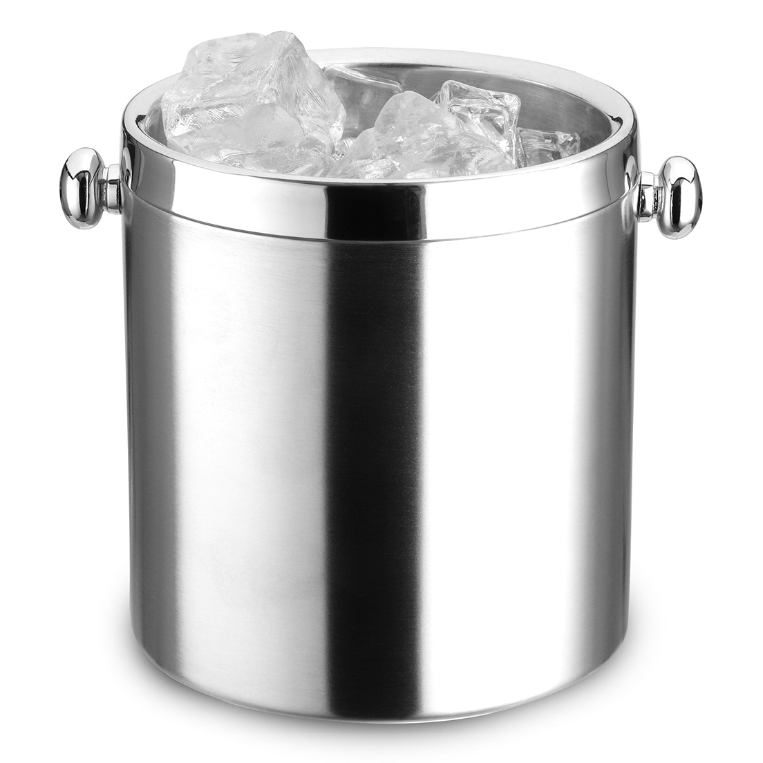 cookspoint-weis-ijsemmer-dubbelwandig-met-ijstang-15l