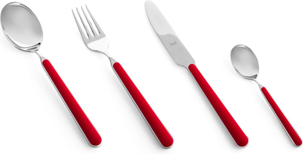 mepra bestekset fantasia 24 delig rosso