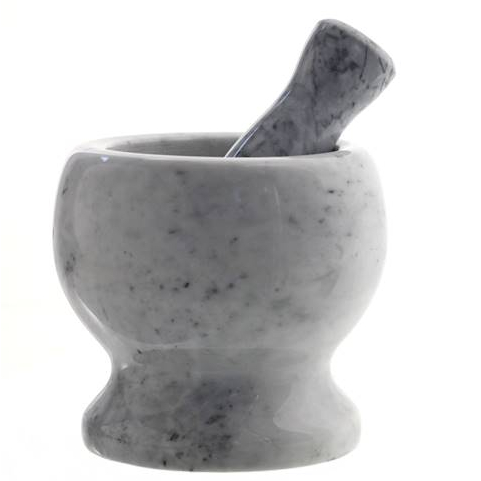 cookspoint hit vijzel marmer 15cm wit