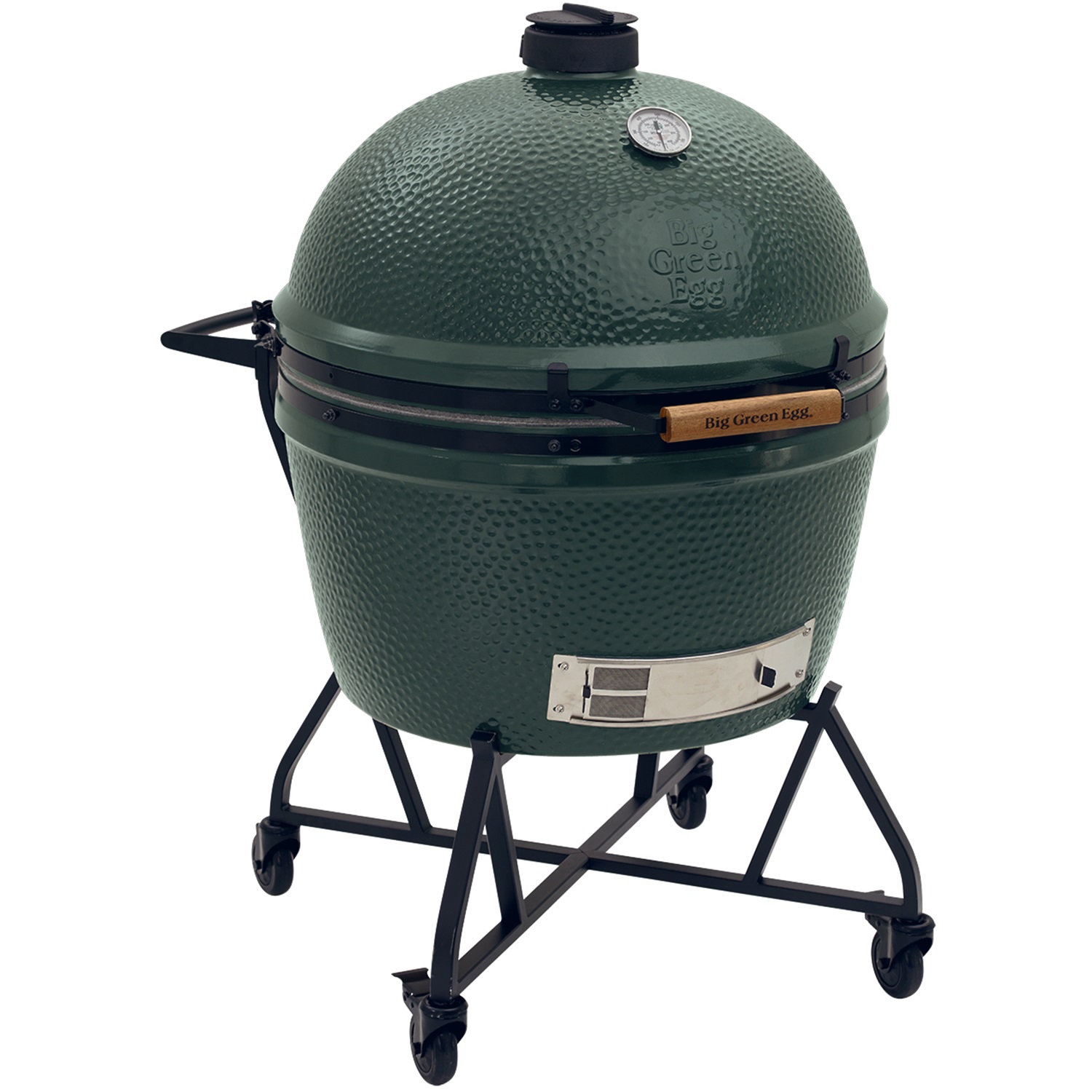 big green egg 2xl houtskoolbarbecue met integgrated nest en handler