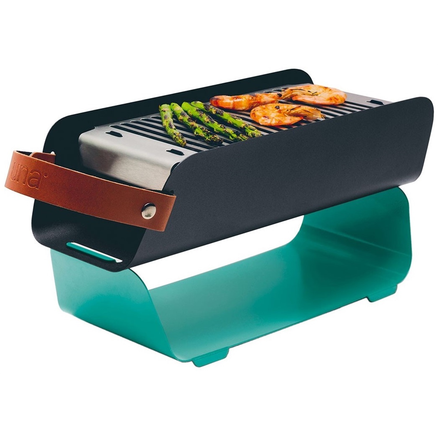 una-grill-draagbare-houtskoolbarbecue-turquoise