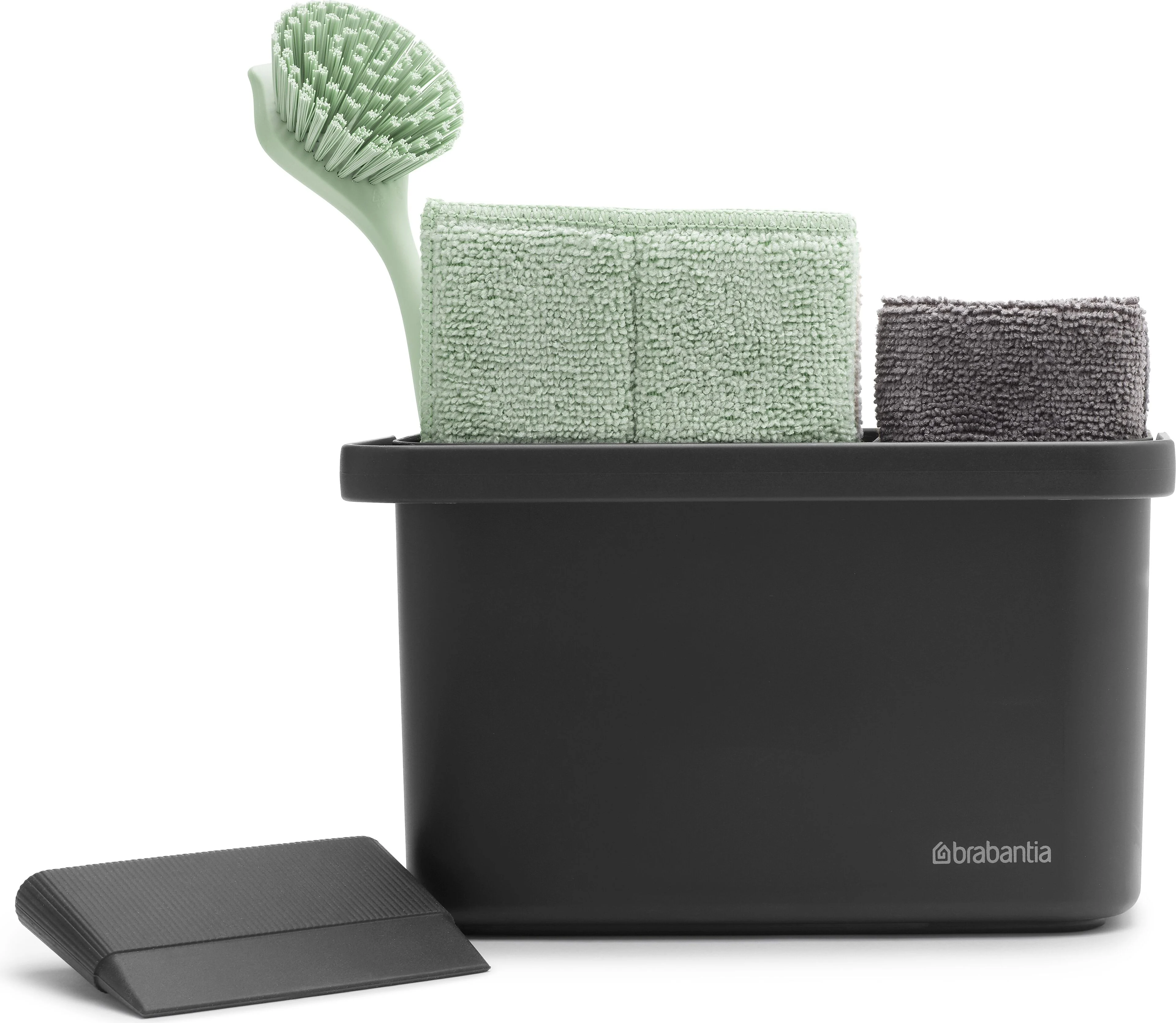 brabantia-sinkside-aanrechtorganizer,-8-delig-dark-grey