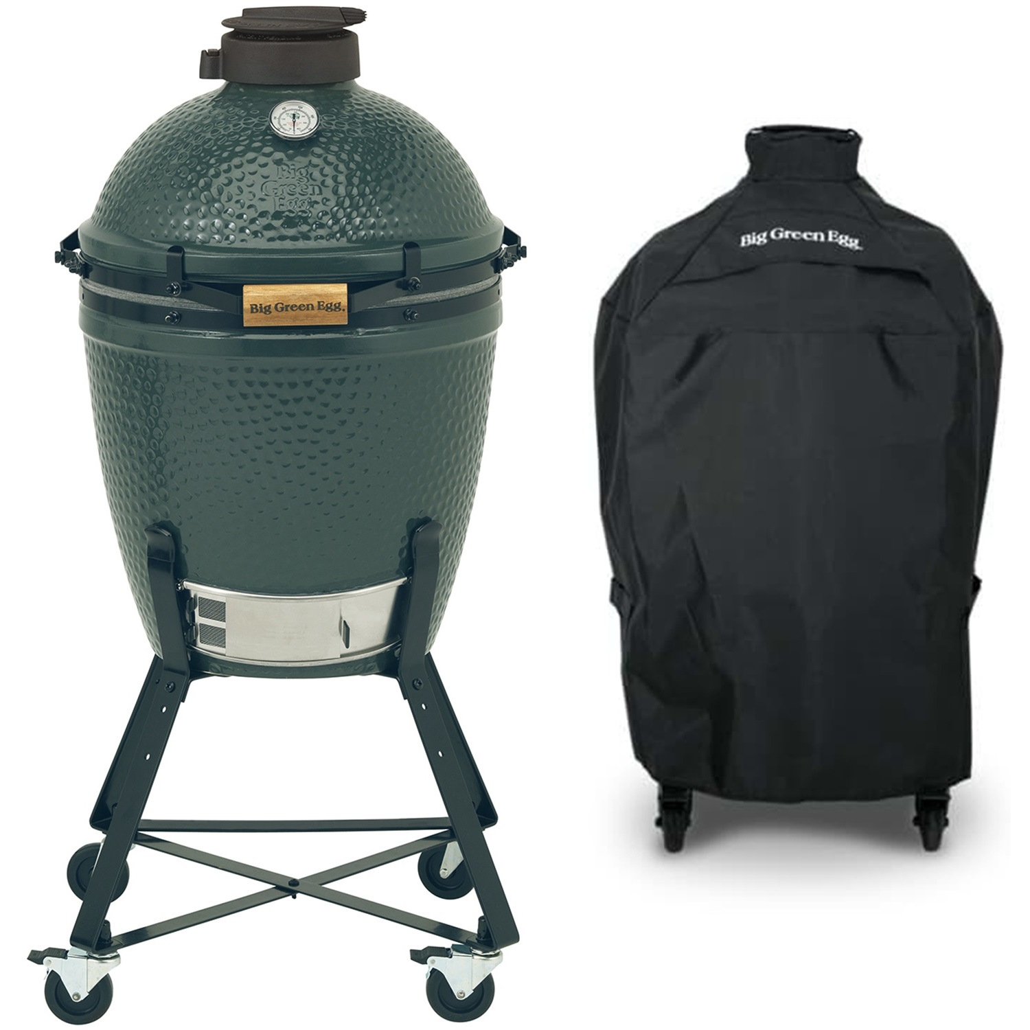 big-green-egg-medium-houtskoolbarbecue-met-nest-en-hoes