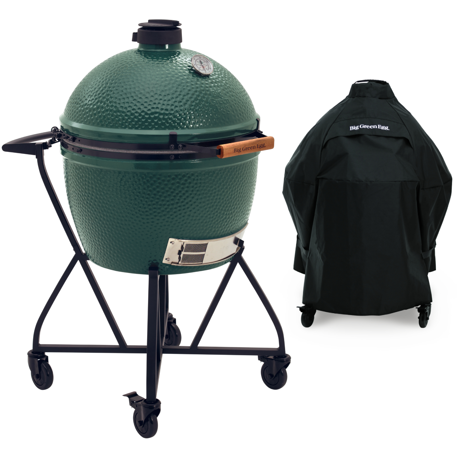 big-green-egg-xlarge-houtskoolbarbecue-met-integgrated-nest-handler-en-hoes