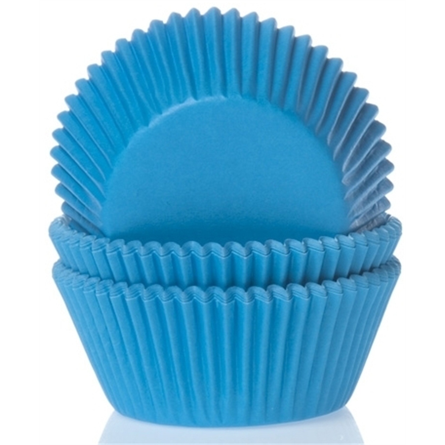 house marie cupcakevormen 50 stuks aquablauw