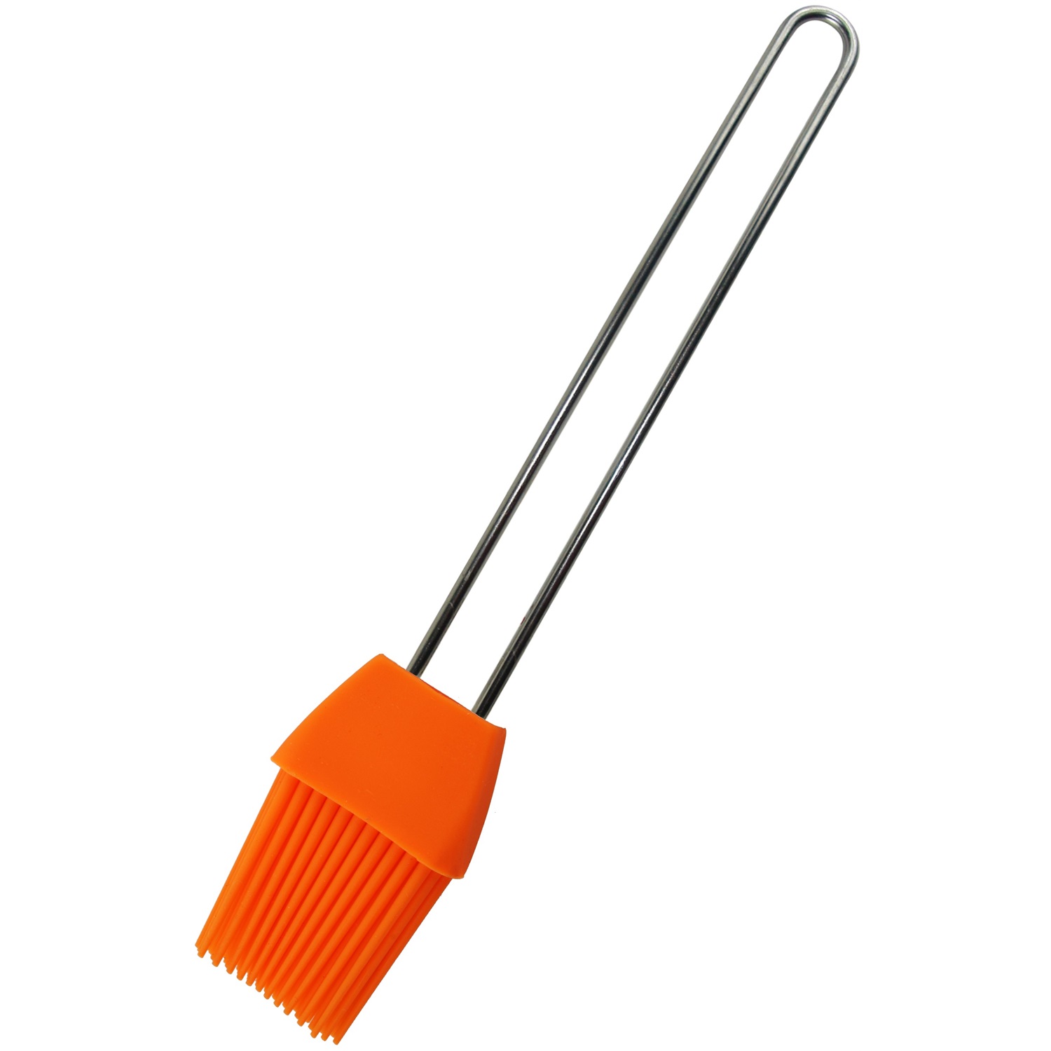 cookspoint marinade en bakkwast cp 025 oranje siliconen