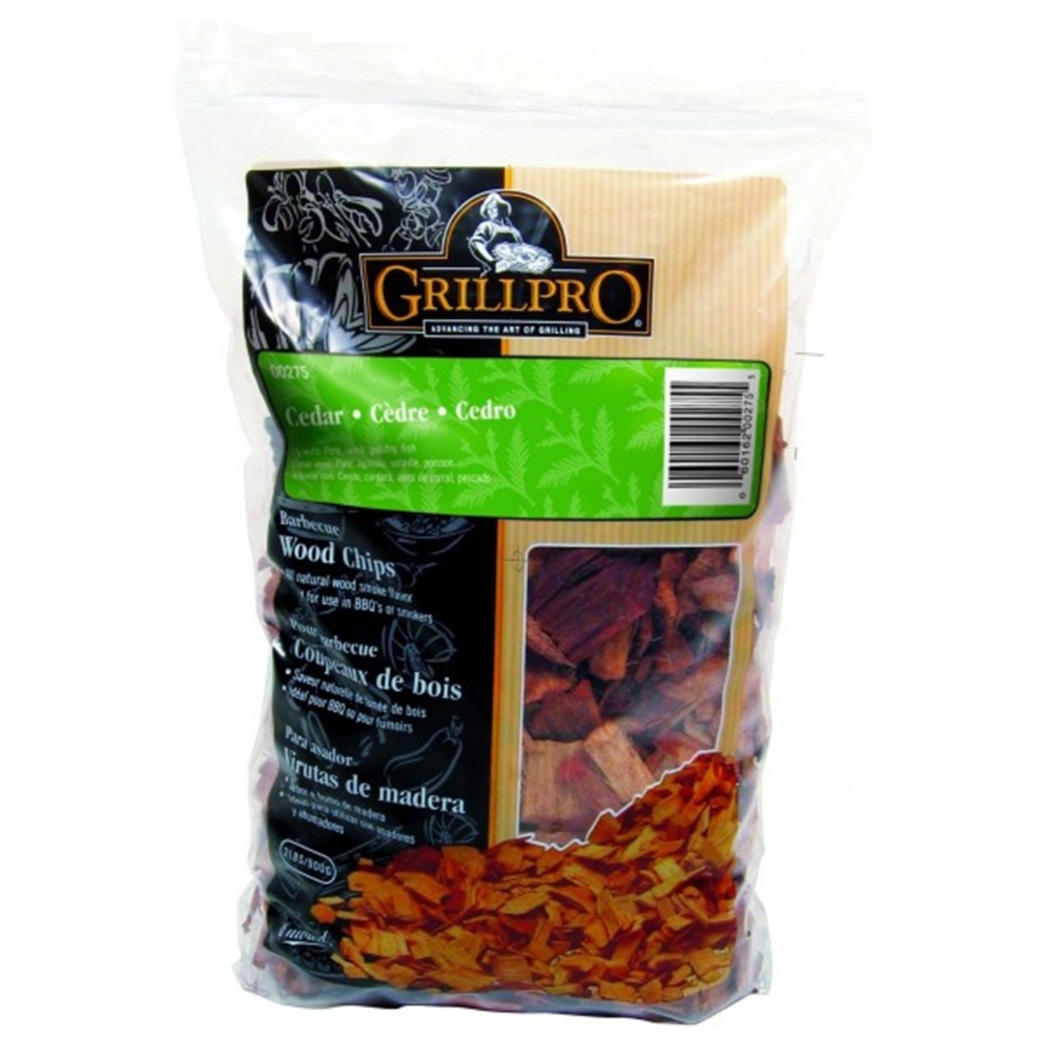 grillpro rooksnippers cederhout 09kg