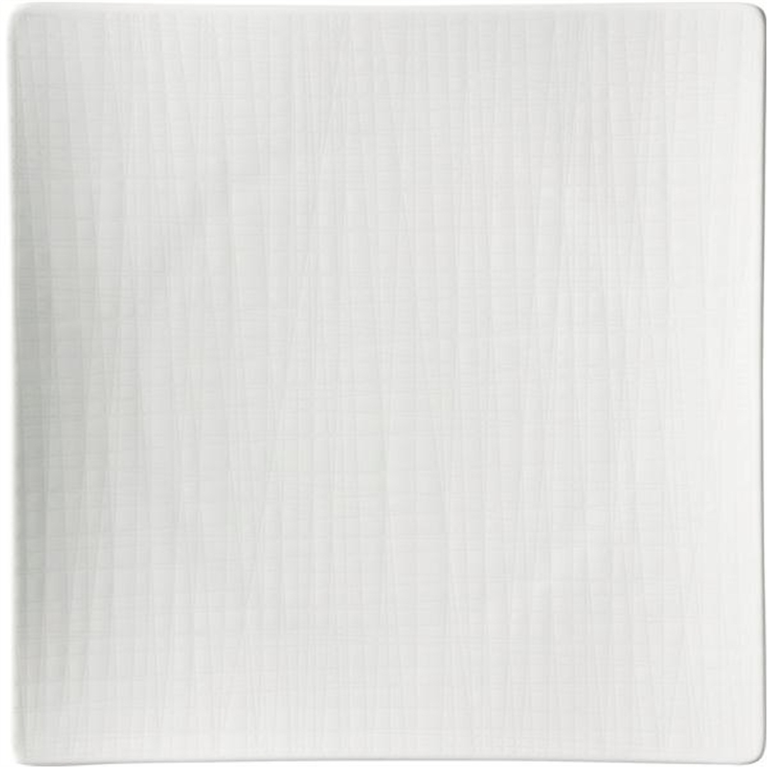 rosenthal mesh plat bord vierkant 27x27cm wit