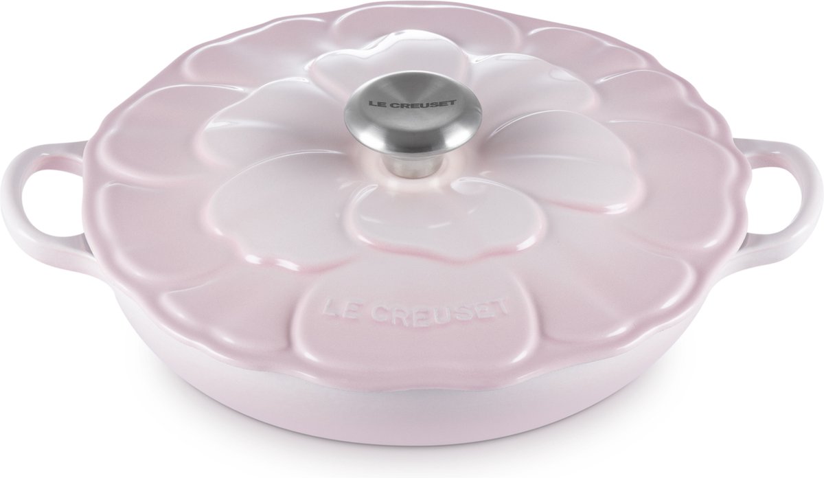 le-creuset-signature-campagnard-bloesem-26cm-shell-pink