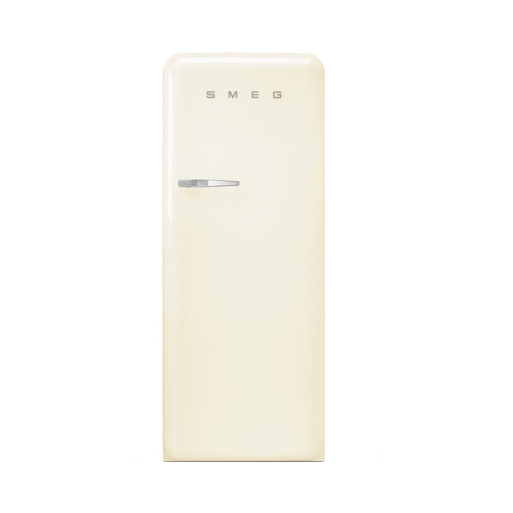 smeg jaren 50 koelkast met vriesvak fab28lcr5 creme linksdraaiend