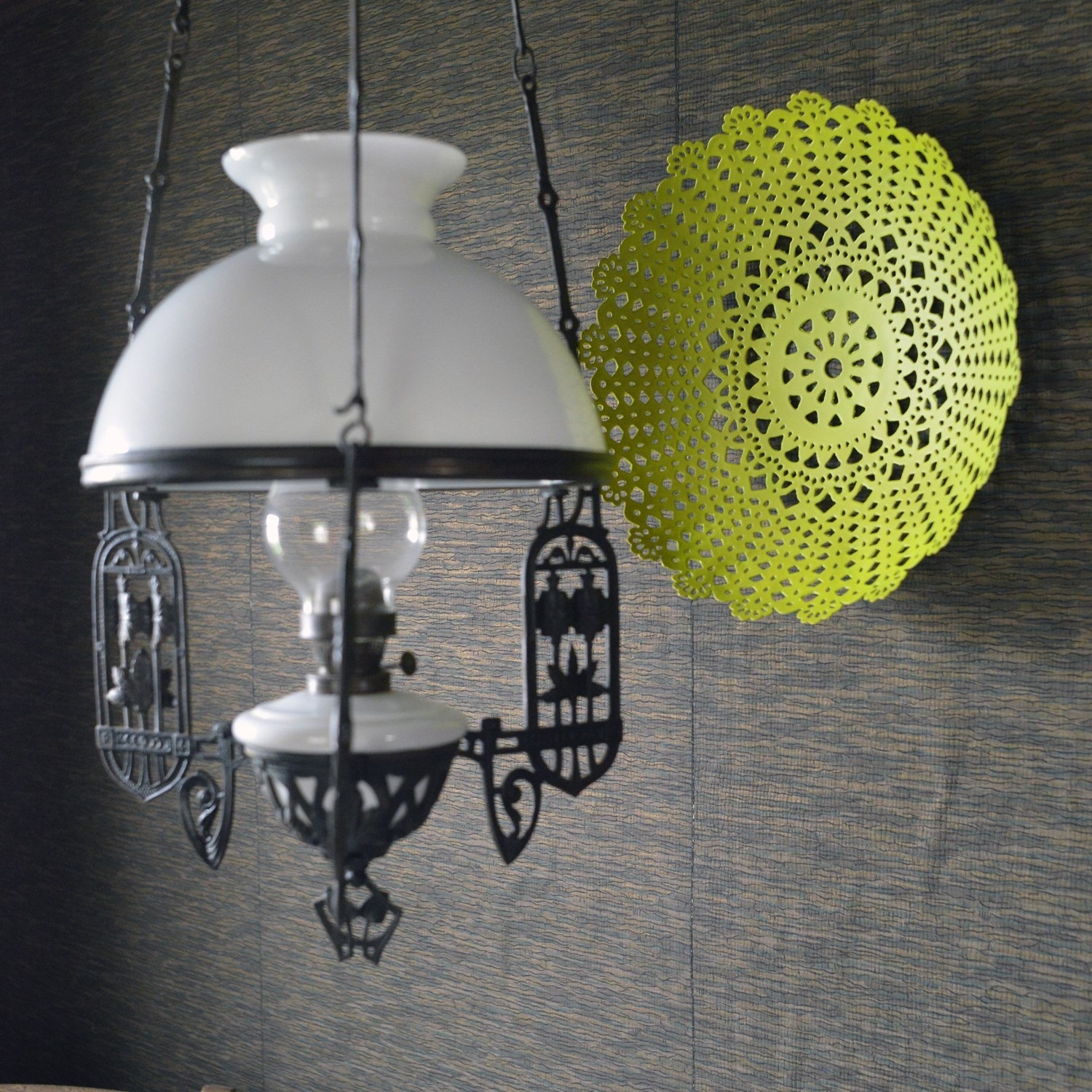 pols-potten-lace-serveerschalen-koperlichtgroen