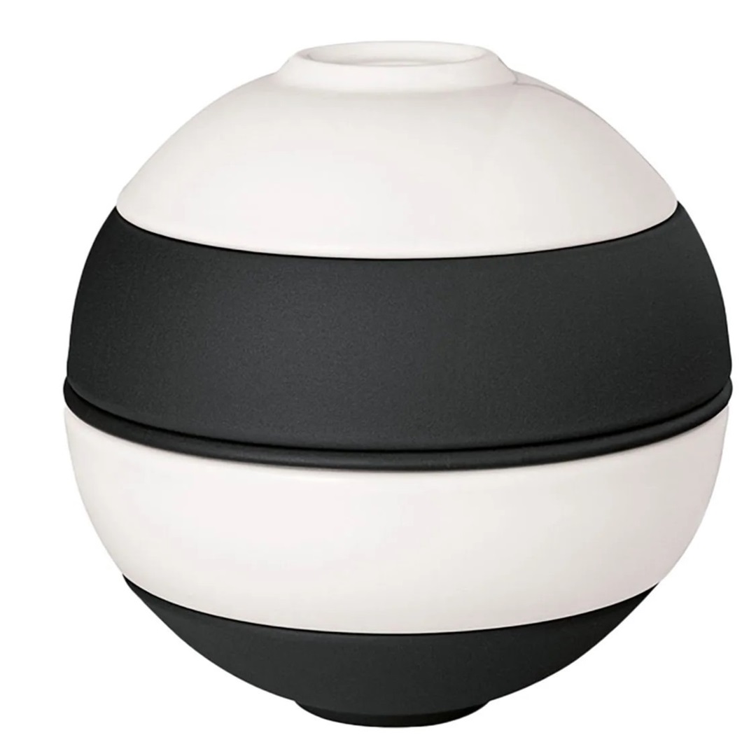 villeroy-boch-iconic-la-petite-boule-serviesset-5-delig-zwartwit