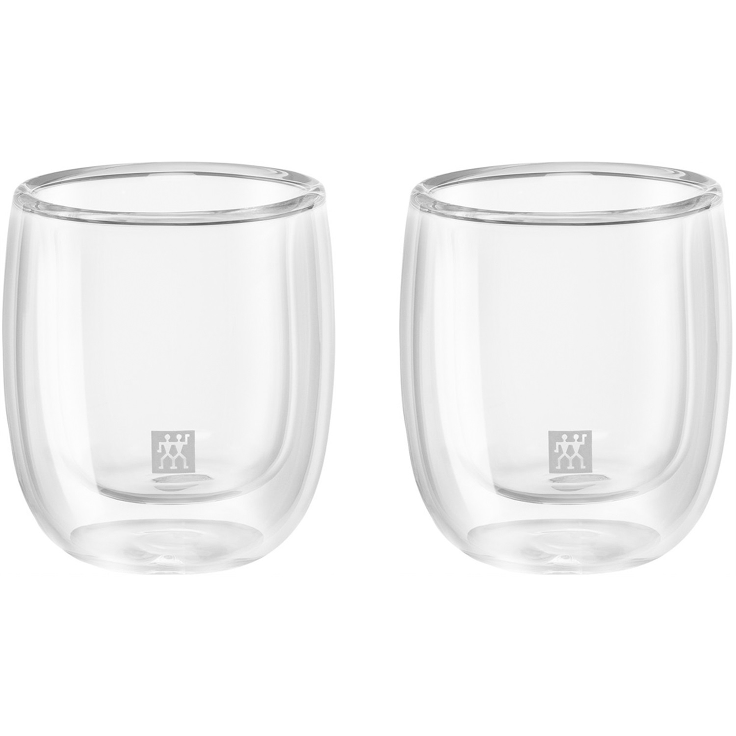 zwilling sorrento espressoglazen dubbelwandig 008l 2 stuks