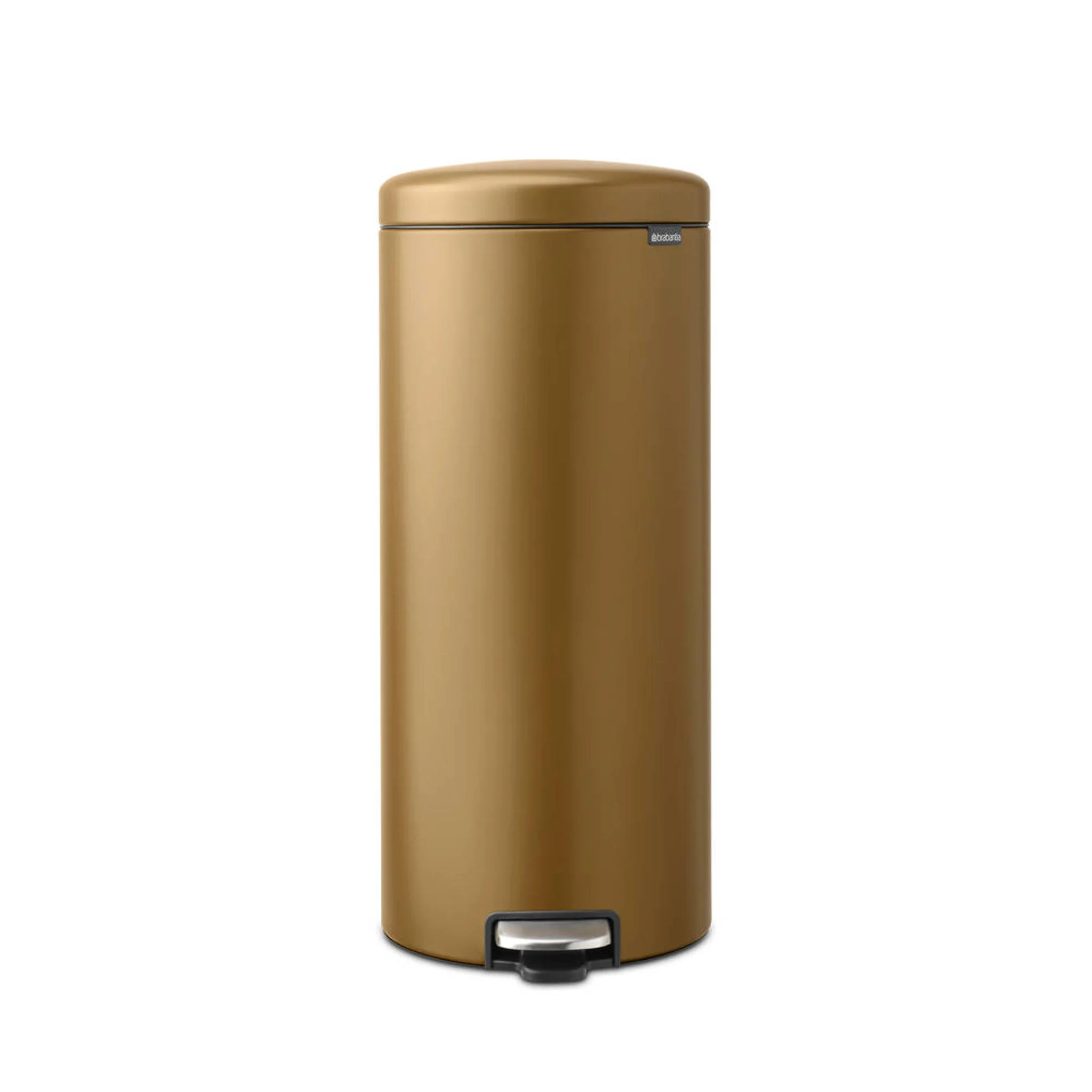 Brabantia NewIcon Pedaalemmer, 30L warm brass