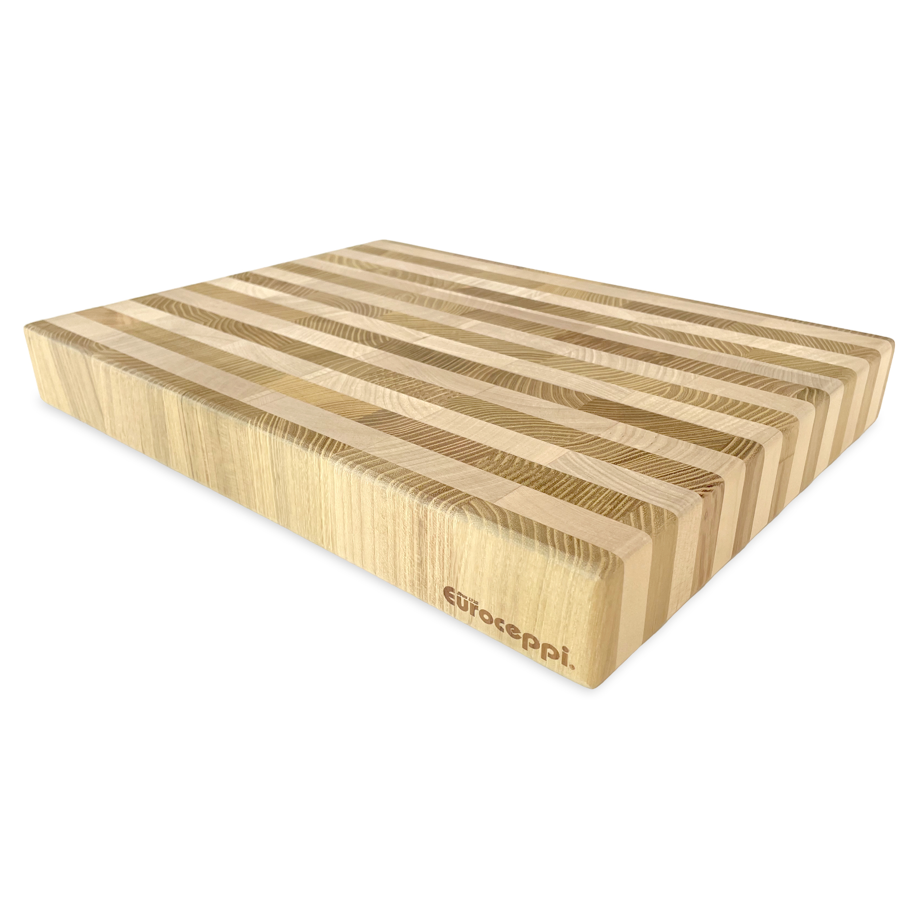 euroceppi tweekleurige snijplank kopshout tcb40305 40x30x5 esrobinia