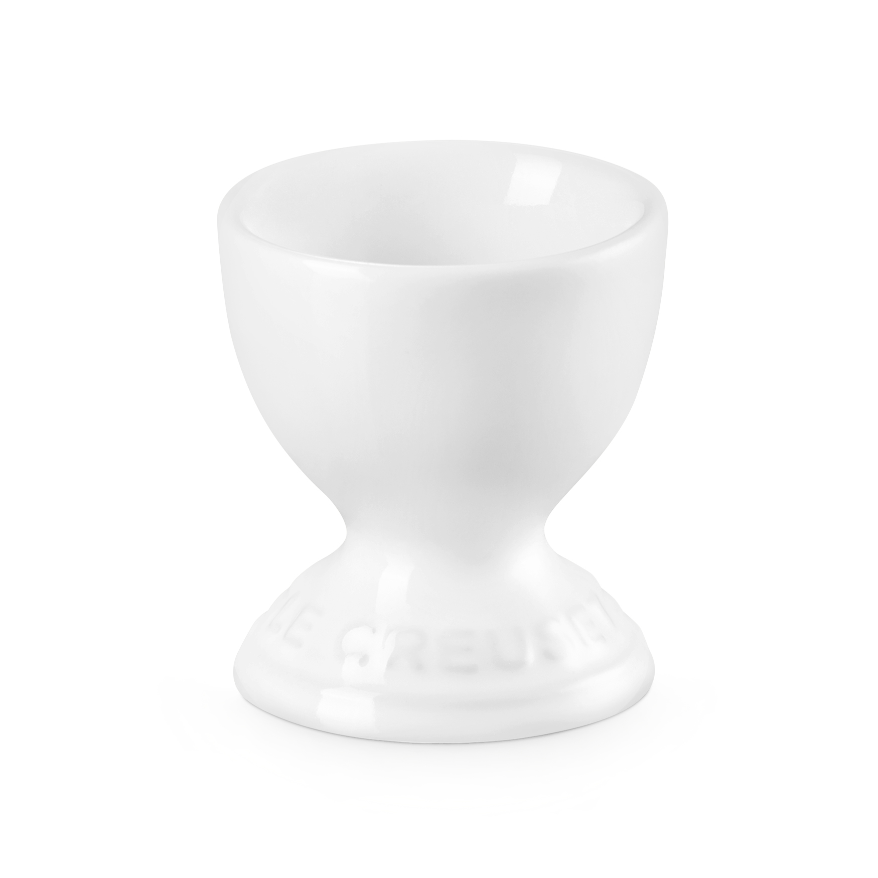 le creuset stoneware eierdop white