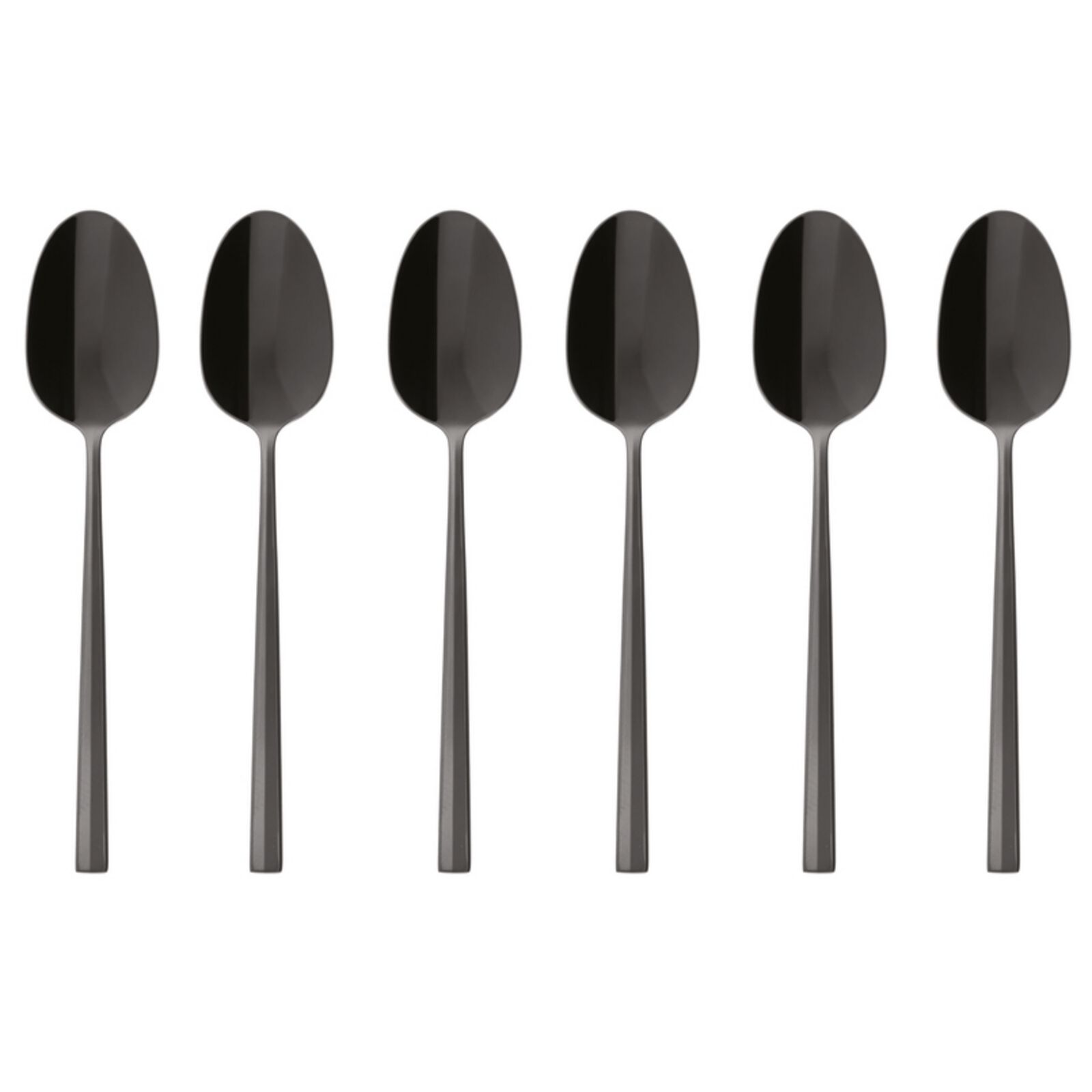 sambonet-rock-koffielepels-52762ka6-6-delig-zwart