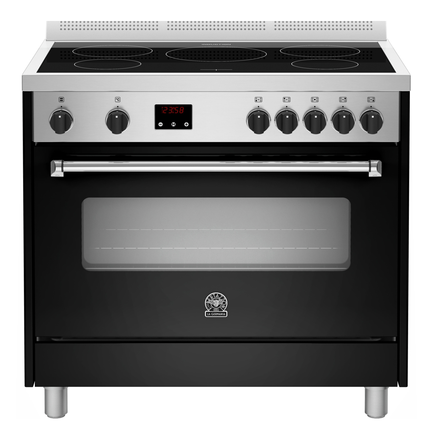 bertazzoni-master-prime-line-mas95imfeanet-inductiefornuis-90cm-mat-zwart