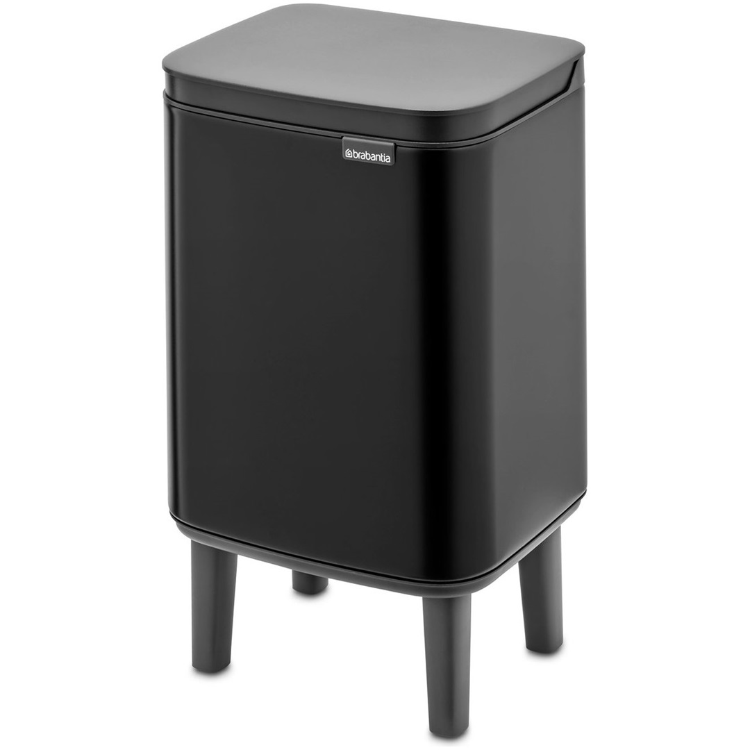 brabantia bo hi afvalemmer 4l mat zwart