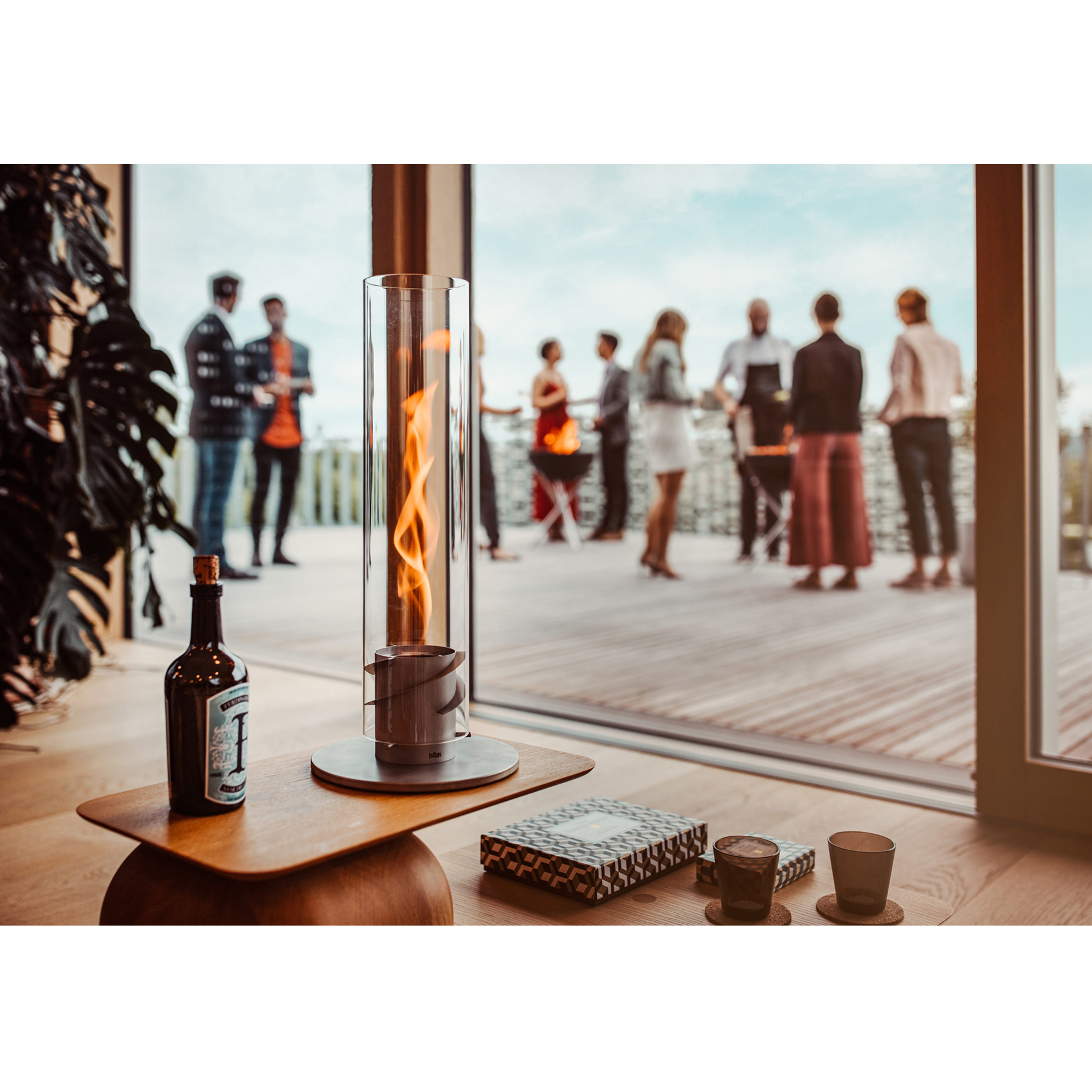 hofats-spin-120-sfeerlantaarn-zwart