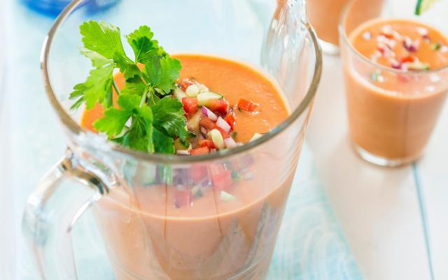 Gazpacho uit de blender
