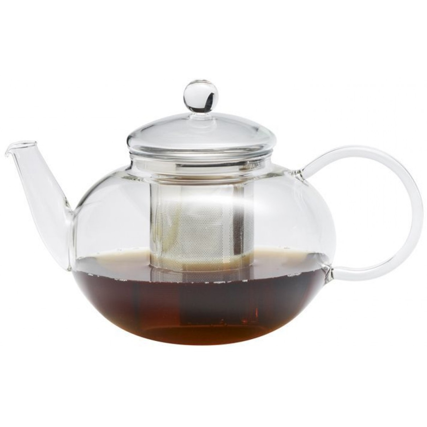 trendglas jena theepot miko met rvs filter 2l