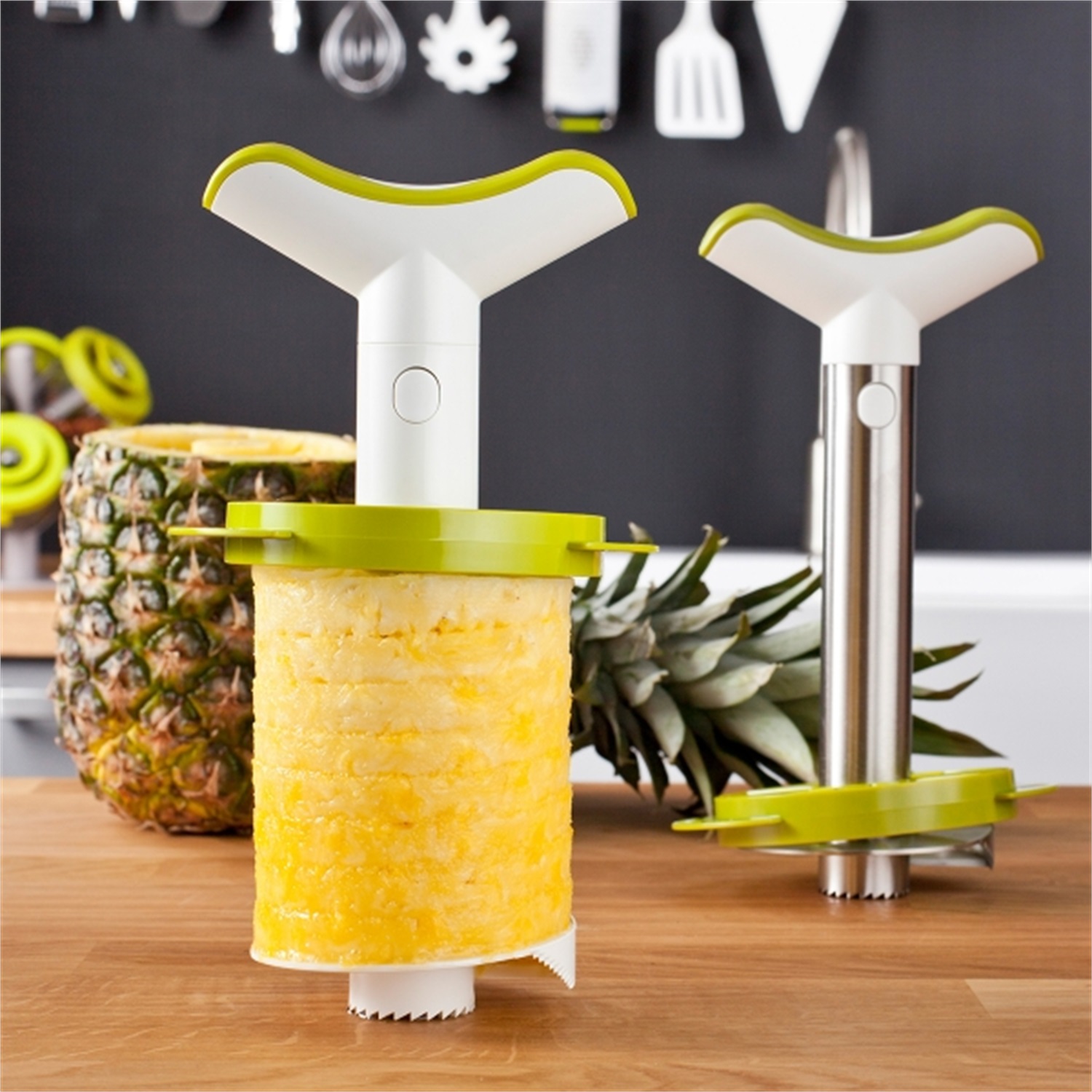vacuvin-pineapple-slicer-wedger-ananassnijder-kunststof