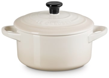 Le Creuset Mini Cocotte met Deksel, 14cm meringue