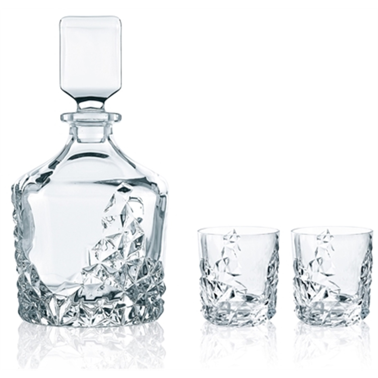 nachtmann sculpture whiskyset 3 delig