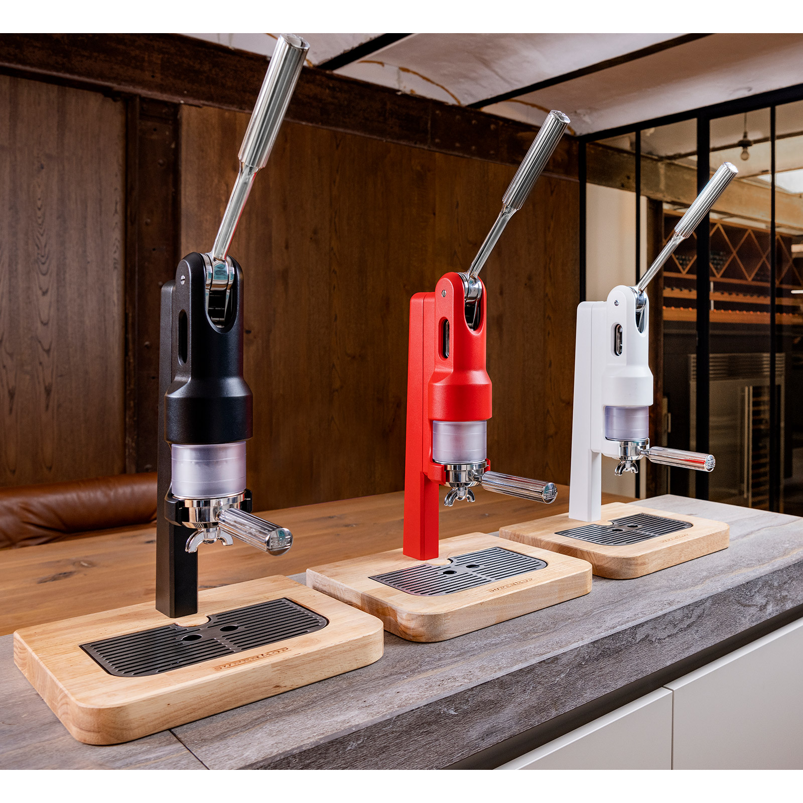 superkop-handbediende-niet-elektrische-espressomachine-rood