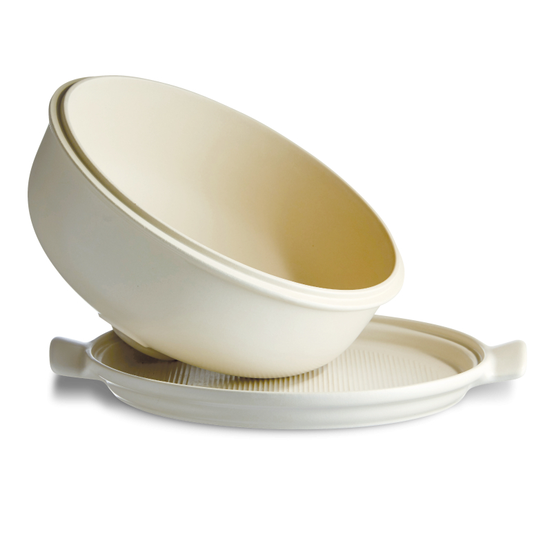 emile henry le pain broodbakbol 28cm creme