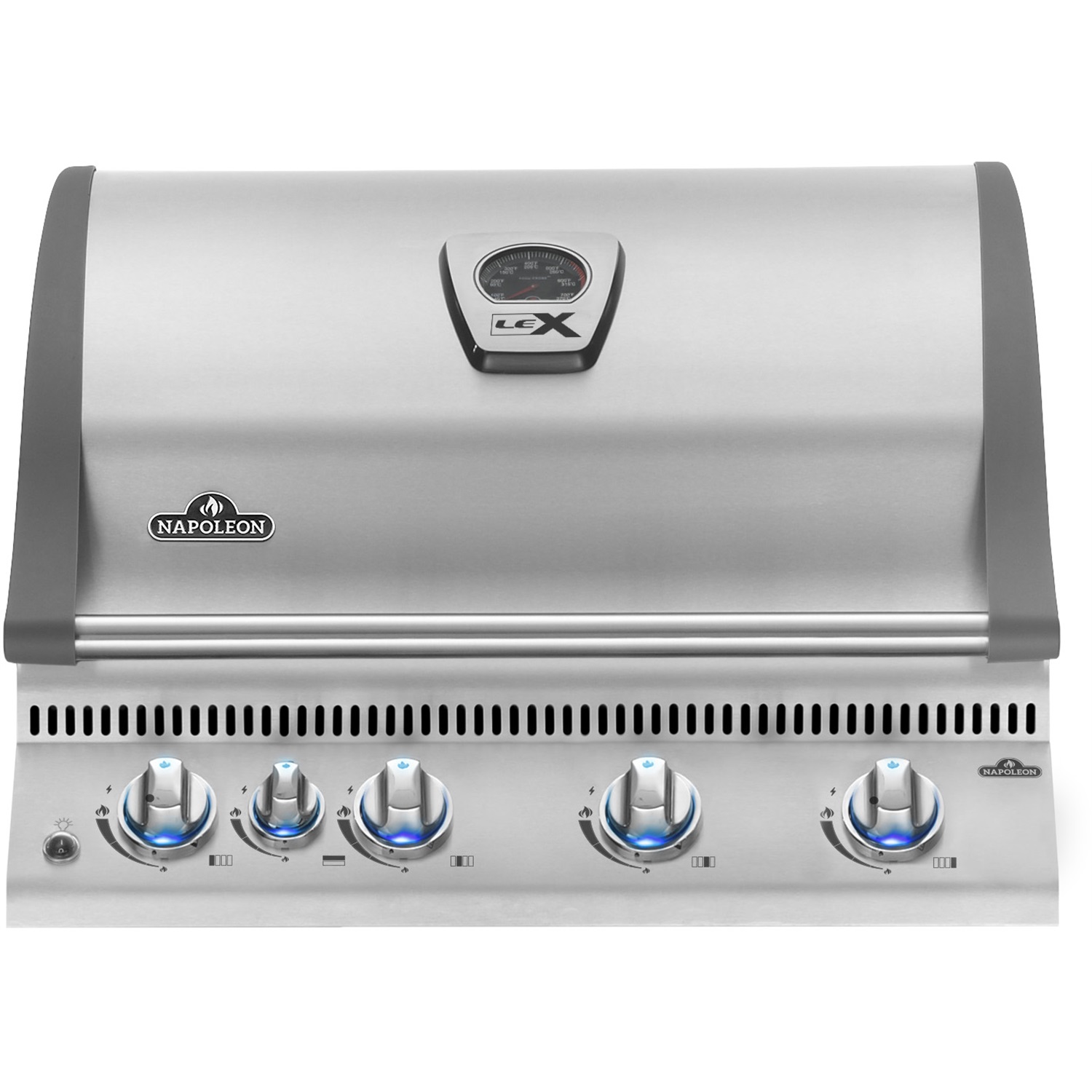 napoleon lex 485 rb inbouw gasbarbecue rvs