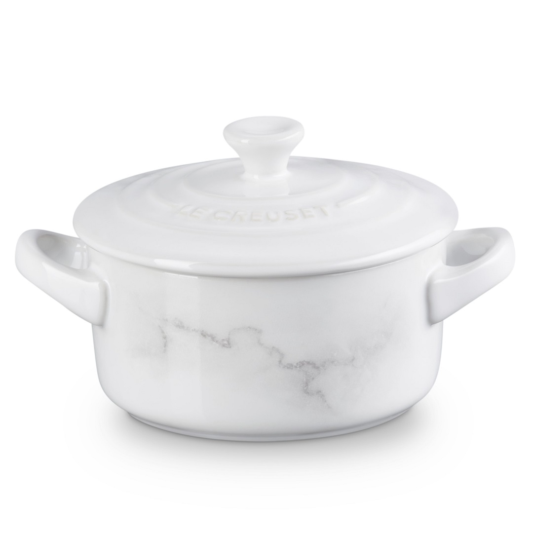 le-creuset-mini-cocotte-met-deksel-10cm-marble