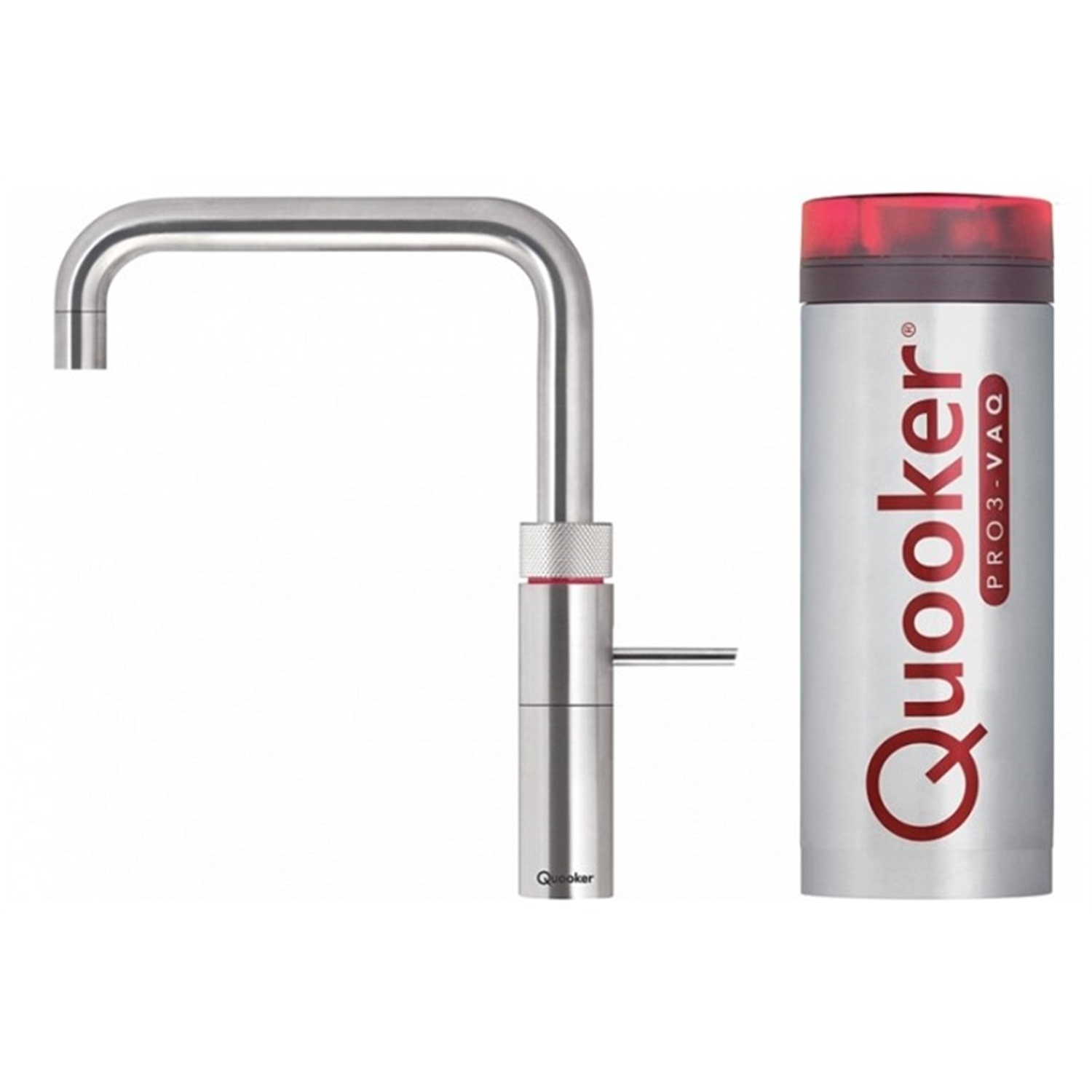 quooker fusion square kokendwaterkraan met pro3 vaq reservoir 3fsrvs rvs